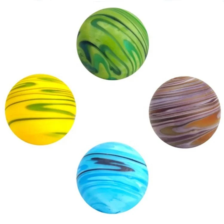 Custom Glass Marble Gems Factory Round Frost Pebble Sand Storm Beads Handmade Glass Marbles Mosaic for Home Garden decoration