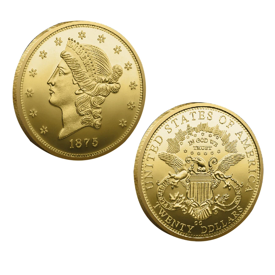Wholesale New Design Tungsten Aluminium Alloy Gold Coin Custom ...