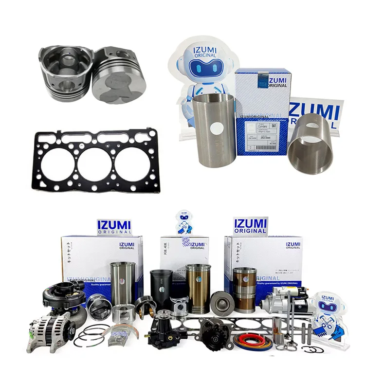 IZUMI ORIGINAL D722 D782 D782 D902 D902 D905 Overhaul Rebuild Kit Diesel Engine Parts For FOR KUBOTA