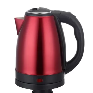 Cordless Electric Kettle Automatic Stainless Steel Body for Hotel and Household Use Steel Appliance Painted in Custom Colors