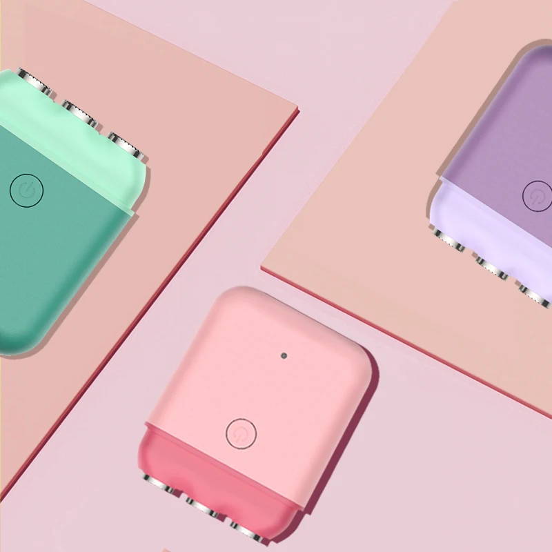 Новинка 2022 Amazon модная перезаряжаемая USB мини-Бритва мужская бритва для удаления волос на теле