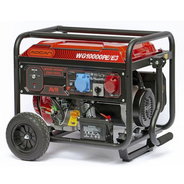 High Quality 10000 EFI Gasoline Generator with Remote Start Factory Direct Sale 4-Stroke Air-Cooled Engine
