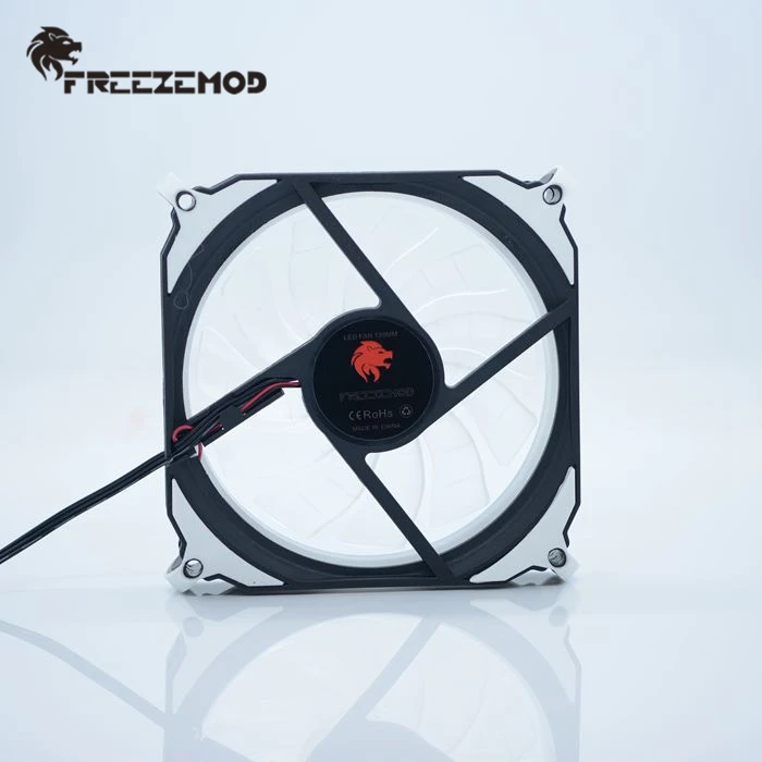 Freezemod 120 мм светодиодный вентилятор для компьютера DC 12V 4П + 3pin 50CFM кулер вентилятор корпуса ПК. FAN-RS12