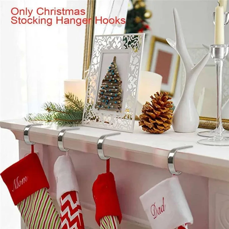 Christmas novelty hookss Metal socks novelty hookss fireplace  Christmas decorations novelty hookss manufacture