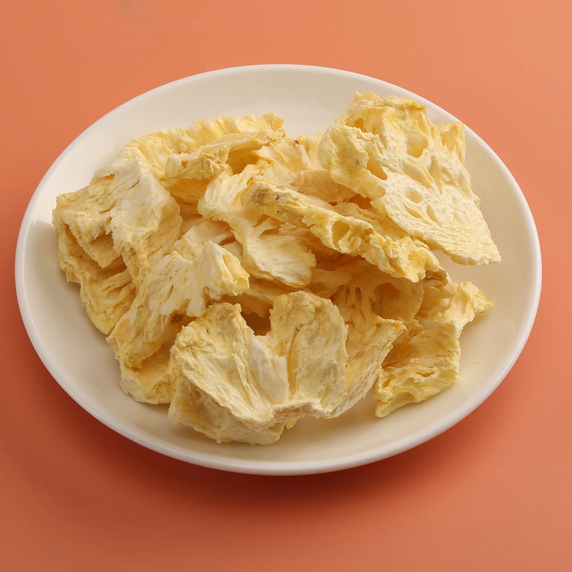 Toptan Təminat Quru Meyvələr Ananas Çipsləri Donmuş Ananas Dilimləri