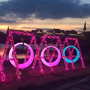 Modern Multicolor LED Illuminated Outdoor Patio Swing Chair for Home Hotel or Living Room for Porch or Garden Furniture