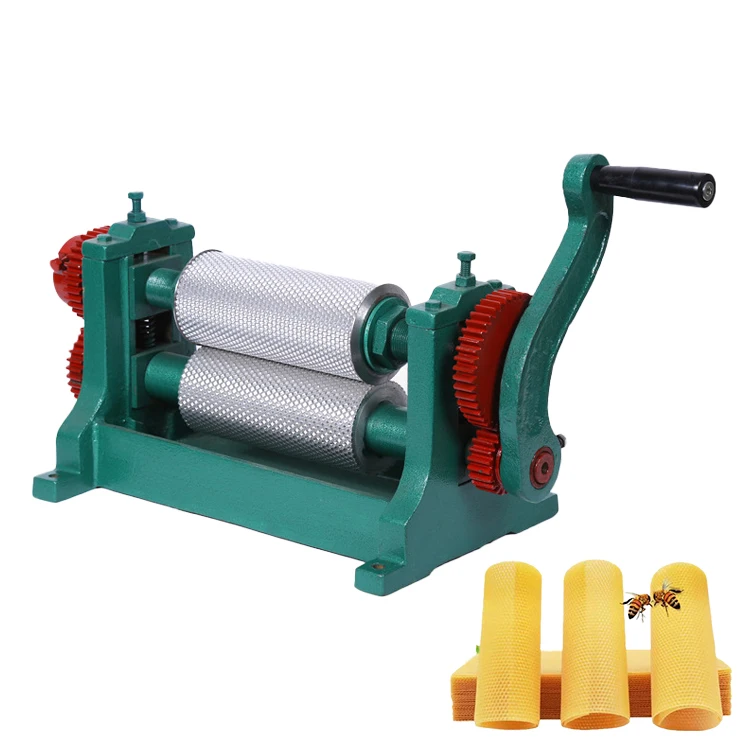 New Design Bee Foundation Making Machine Beeswax Foundation Mill