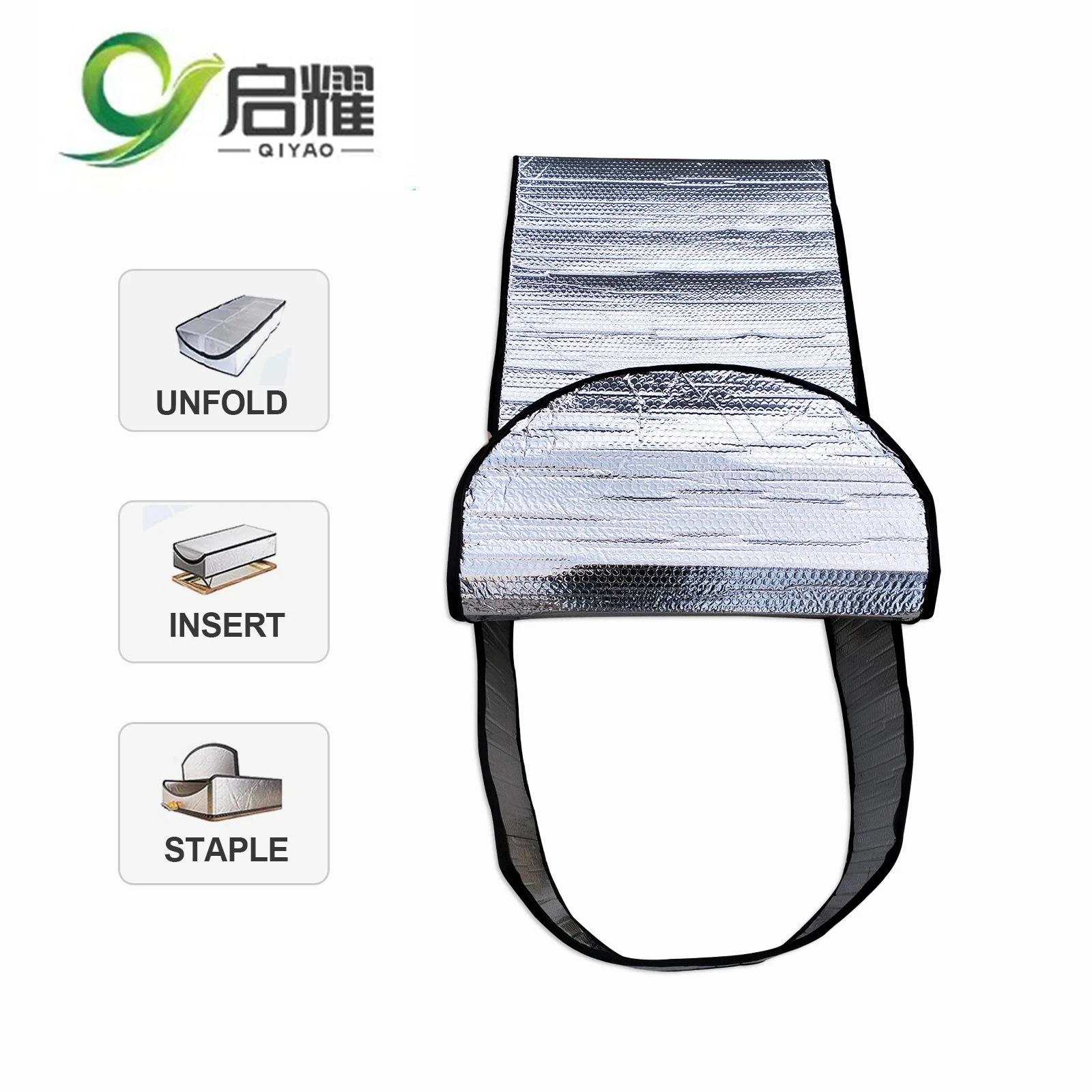 Modern Square Tent for Pull-Down Stairs Bubble Reflective Radiant Barrier Attic Access Cover Insulating Square Attic Stairs