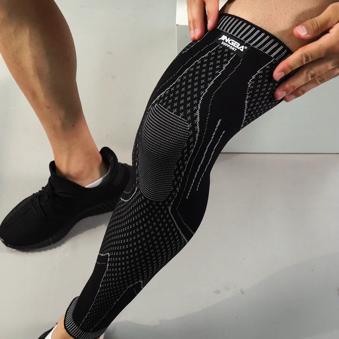 Jingba Wholesale Full Leg Compression Sleeve For Knee Leg Pain Relief