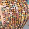 6mm red pine heart beads/sticks