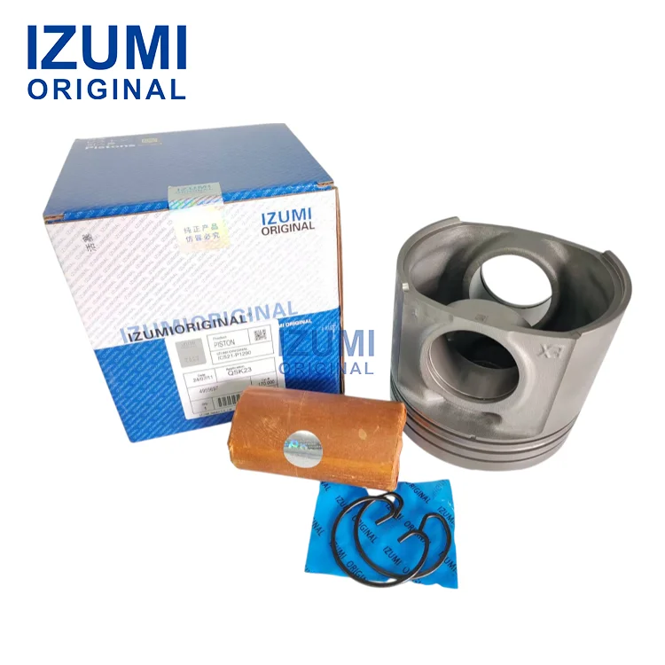 IZUMI ORIGINAL diesel part for Cummins QSK23 Spare Parts Piston 4095489 4096672 2150-6943S 4096673 4089357