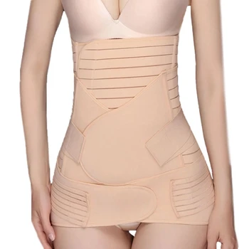 OEM Cheap Pregnant Woman Shapewear Belly Breathable Slimming 3 in 1 postpartum belly