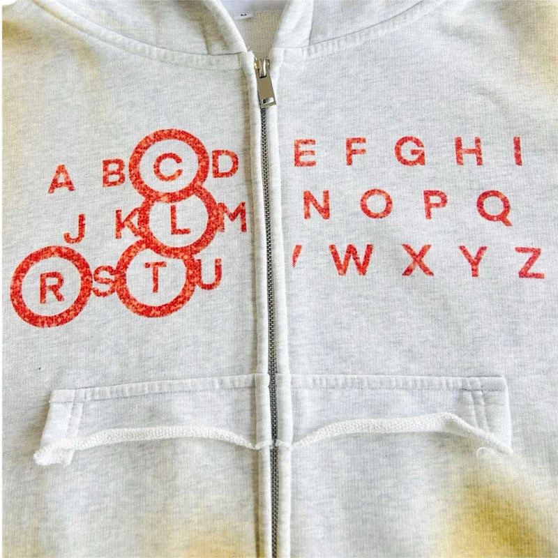 High Quality DTG Printed Distressed Sun Faded Zip up Hoodies Custom Logo Heavy Weight Cotton Men's Streetwear Zipper Hoodie gallery 2