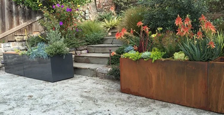 corten planter wholesale, cheap, for sale, in stock keweicorten