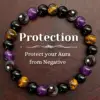 Tiger eye stone head-z 3 5