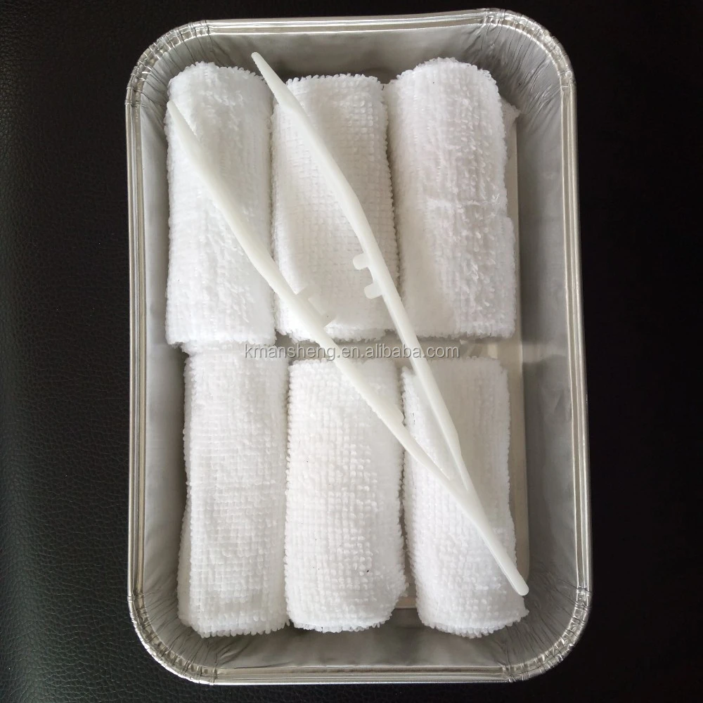 High Quality Compressed Lemon Scented Refreshing Towel for Restaurant and Spa in Saudi Arabia