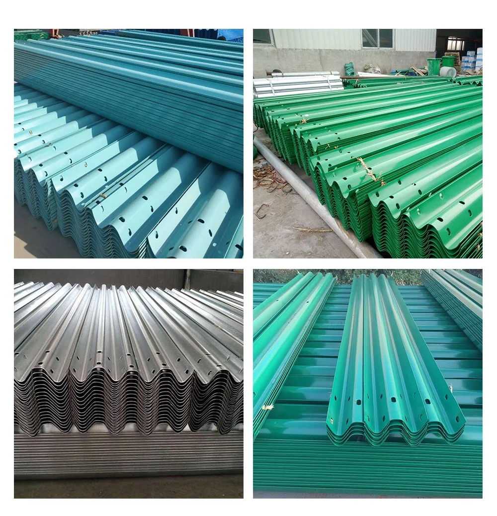 W Beam Guard Rails Protecting Road Used Safety Steel Aashto M180 Galvanized Highway Guard Rail