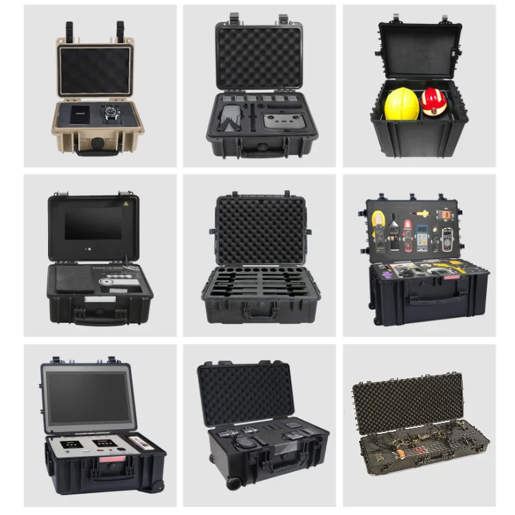 512920 Professional Hard Plastic Case with Foam Travel IP67 Waterproof Protective Case