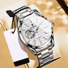 3 Silver Case White Dial Silver Strap