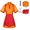 2 Broke Girls Outfits (Dress + Apron)