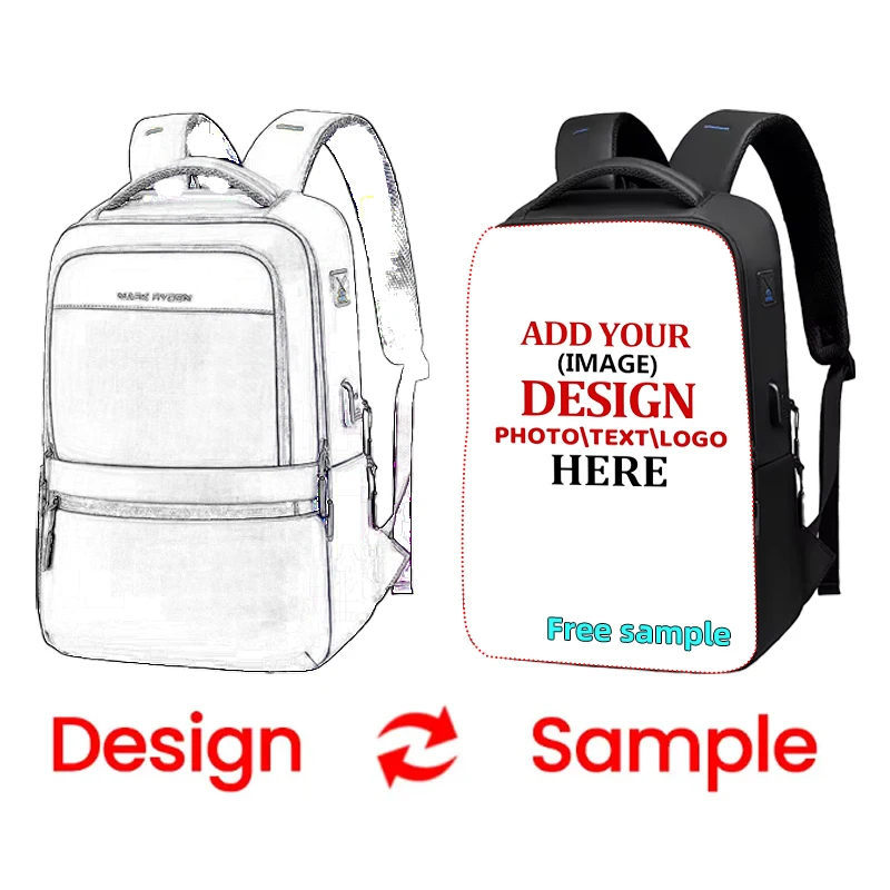 Business Slim Small Backpack Computer Travel Backpacks 15.6 Inch Waterproof Laptop Bag f aperçu 7