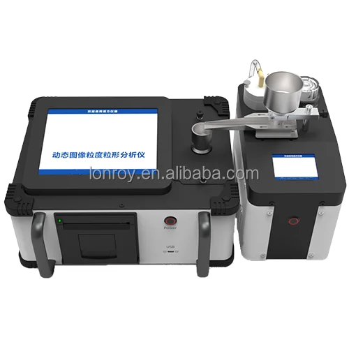 Portable Dynamic Image Grain Size Analyzer with 10-2500 μm Measurement Range and 8-inch Color Screen