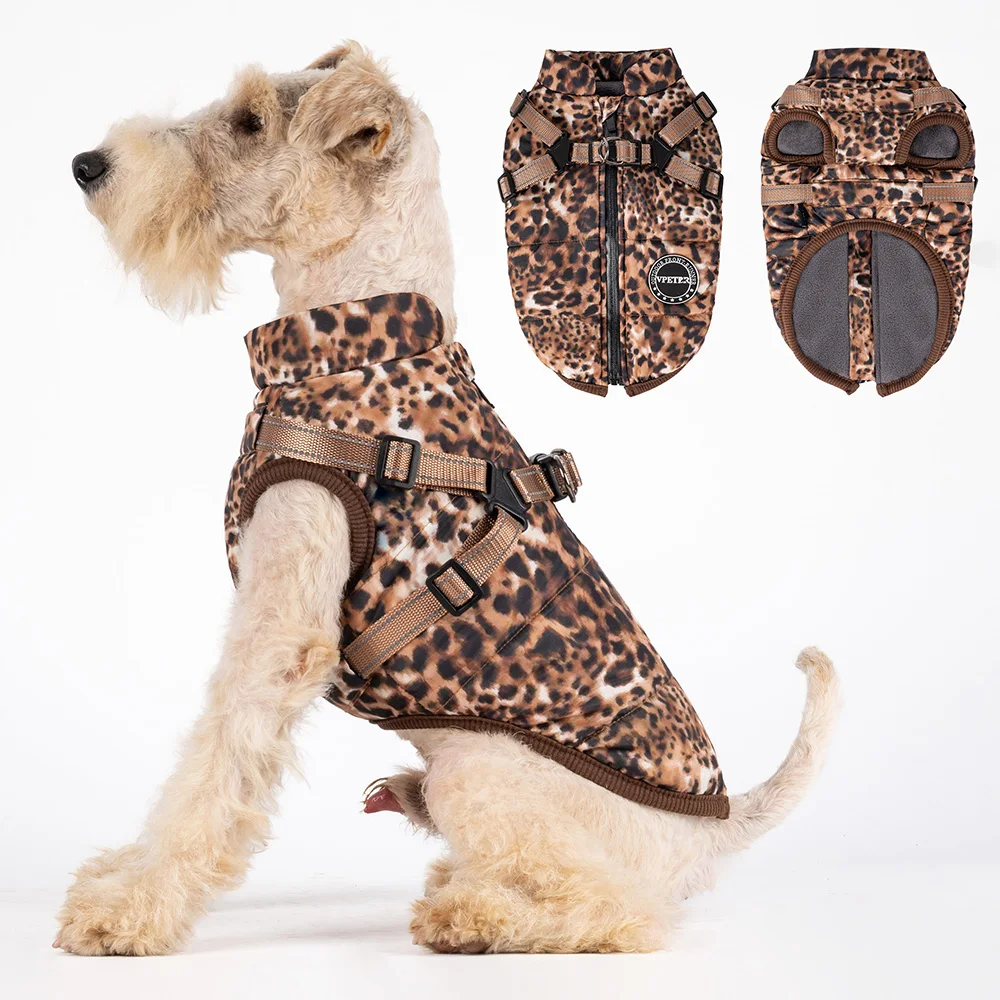 Custom Waterproof Dog Coats Winter Jacket Anxiety Logo Luxury