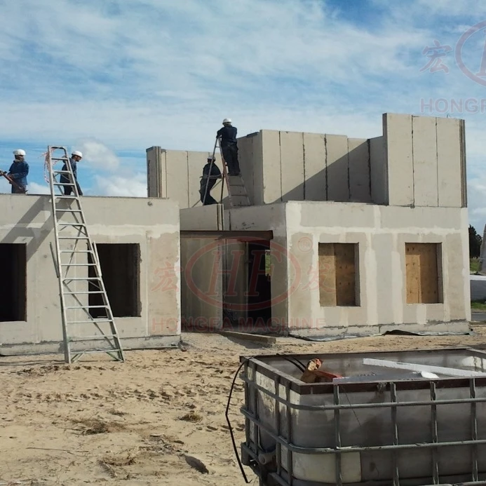 Precast Concrete Wall Panel Machine Styrofoam Making Moulding Lightweight Hollow Eps Cement Sandwich Precast Wall Panel Concrete