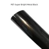 PET ultra-bright Metal Black