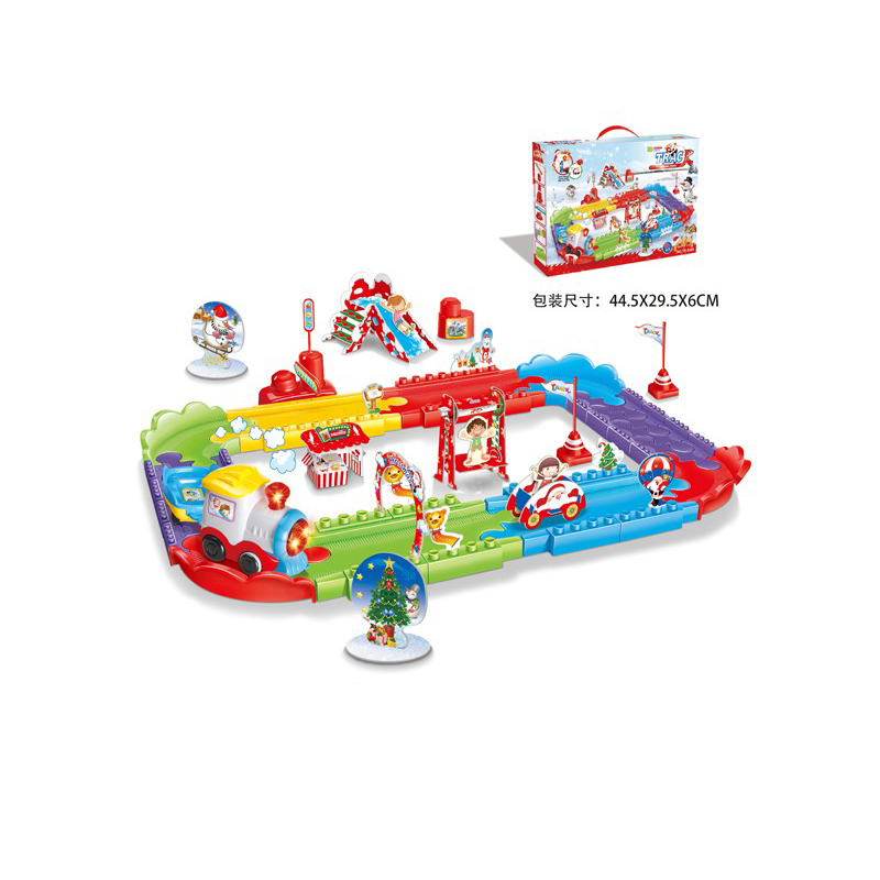 2021 Рождественский поезд, игрушечная железная дорога, детский парк аттракционов, Трековый поезд для продажи