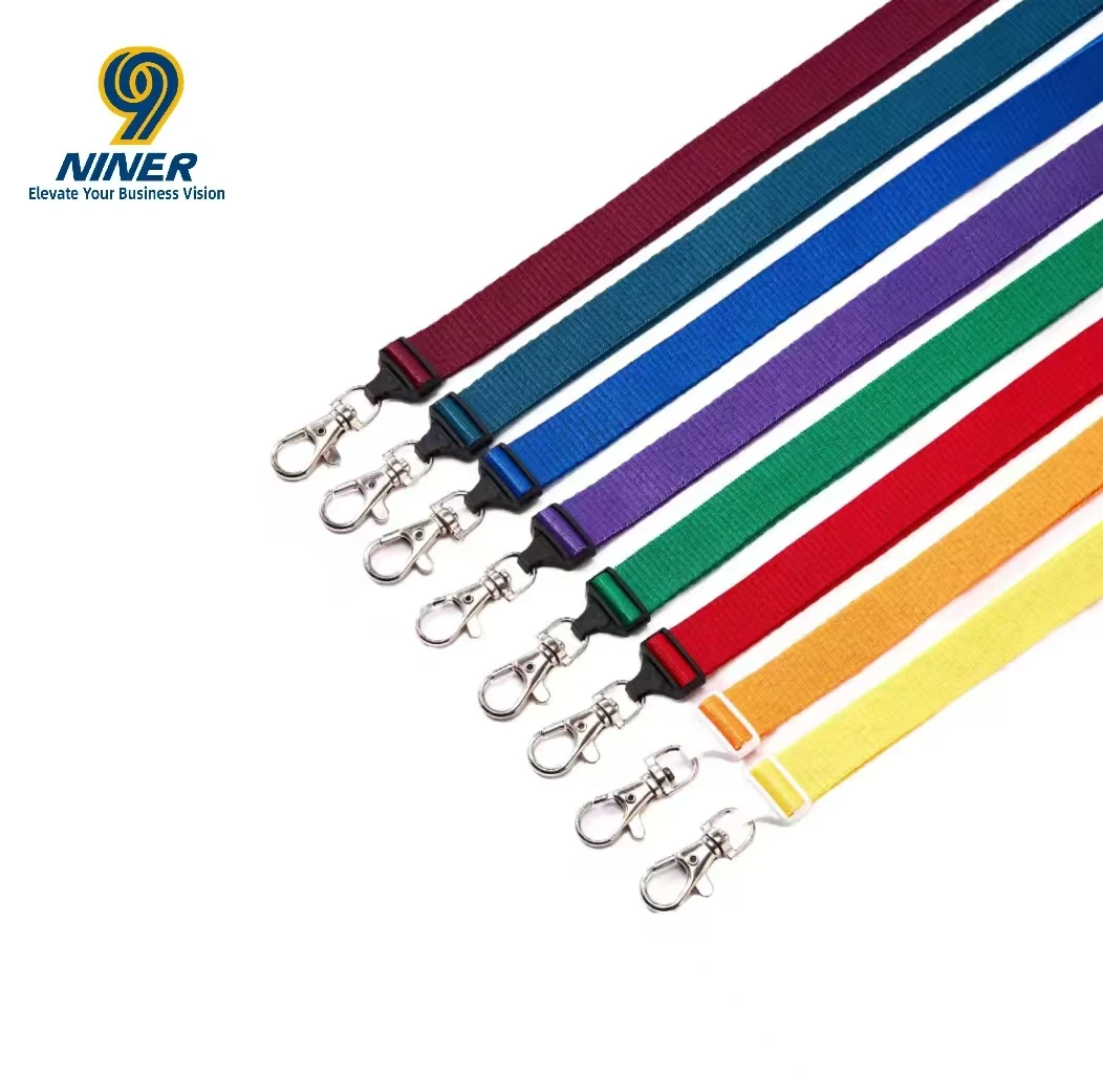 Wholesale Polyester Nylon Phone Lanyard with Thumb Hook Clip Embossed Printing and Woven Logo Sublimation Neck Strap