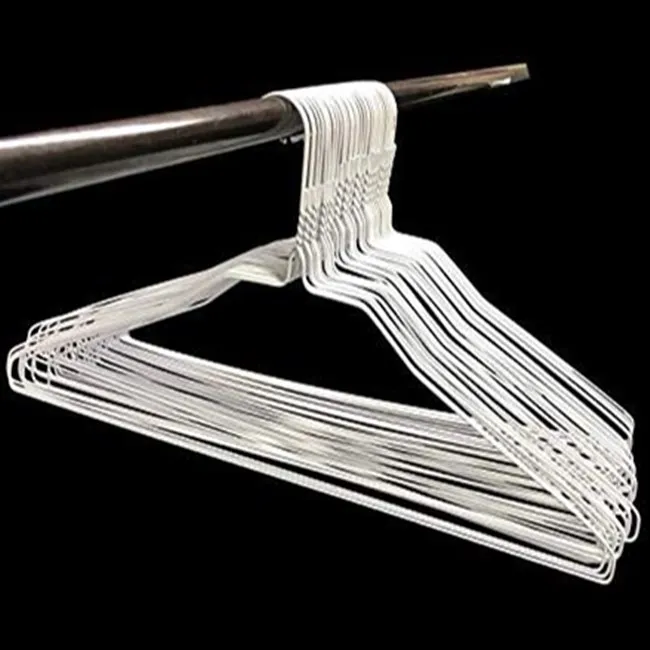 white wire hangers