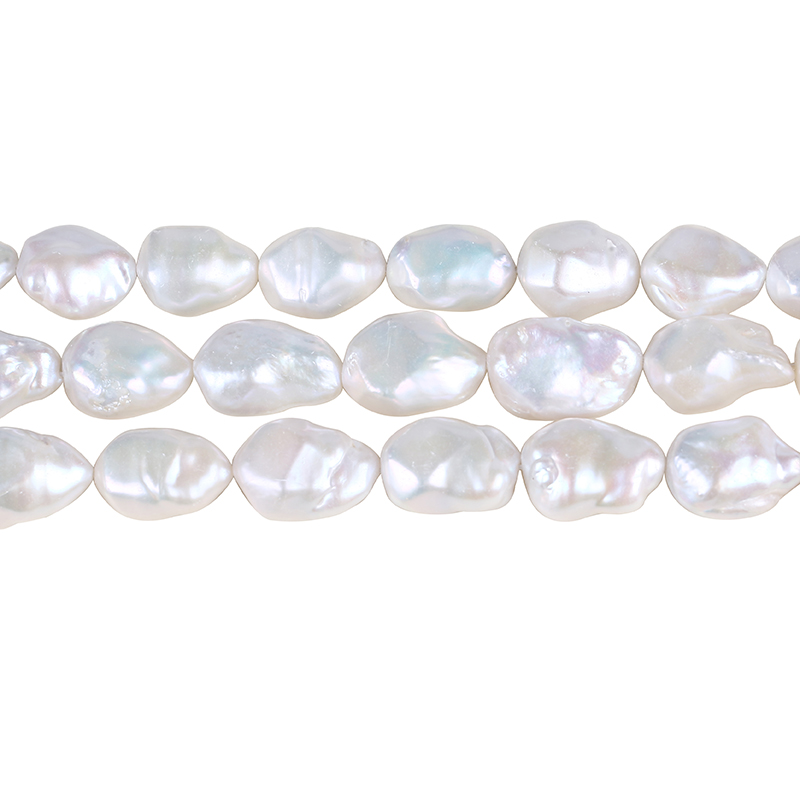 Алмазные бусины из пресноводного жемчуга для изготовления ювелирных изделий