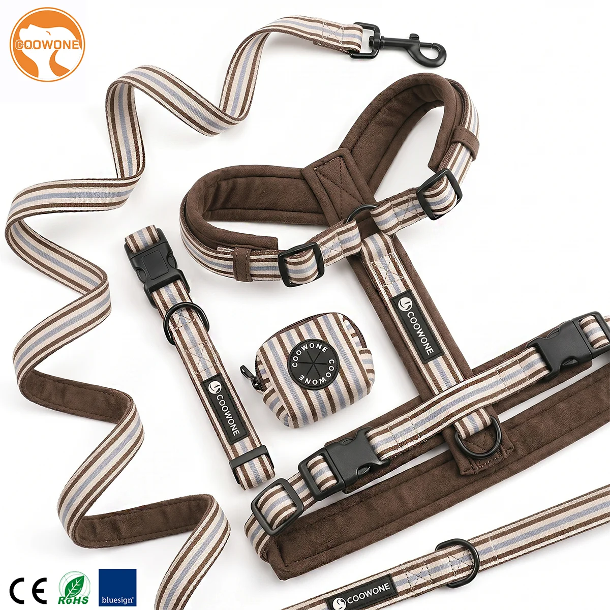 Wholesale Custom Neoprene Dog Harness Set – No-Pull OEM Supplier H86a9fbaf998948f7ab51eda9a664c781z