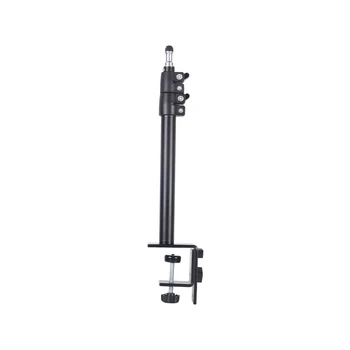 KALIOU X010 Photography Adjustable Desktop Aluminum Camera Mobile Phone Tripod C Led Ring Light Stand detail image