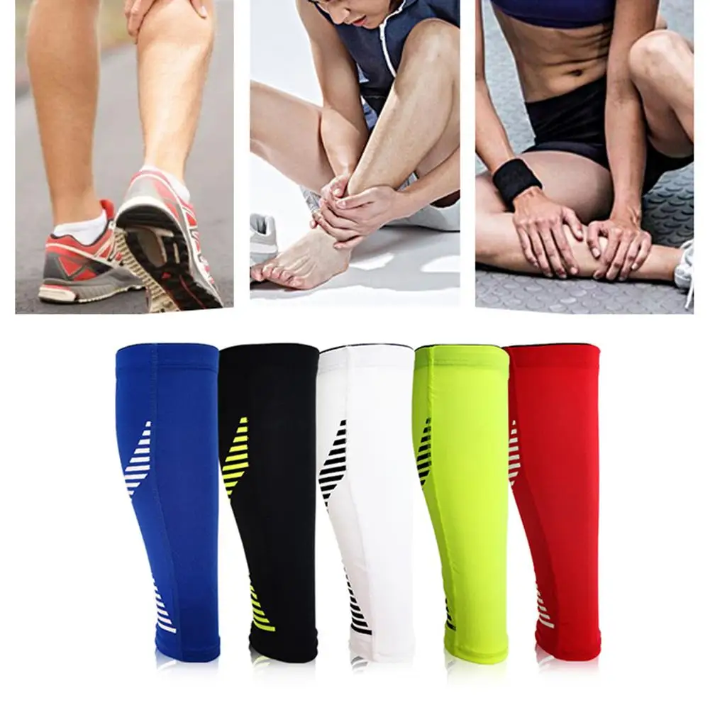Unisex Calf Compression Sleeve Leg Performance Support Shin Splint & Calf Pain Relief Thigh for Bandages Hiking Leggings