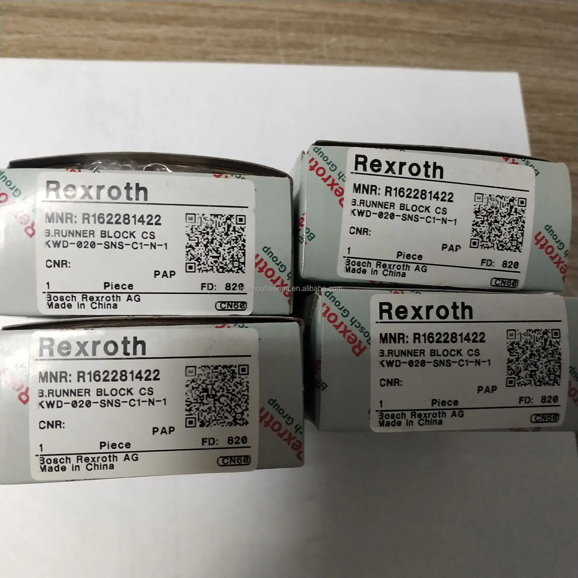 Rexroth Linear Guideway Runner Block R162289420 R 162289420