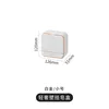 White single-compartment soap dish
