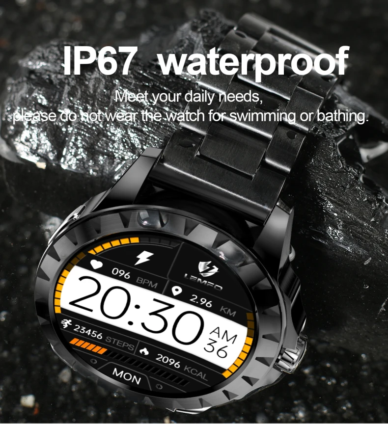 LEMFO LEMZ Smart Watch Men BT Call Music Playback 454 x 454 AMOLED Screen Smartwatch ECG Custom Watch Face Men's Watches for Men (17).jpg
