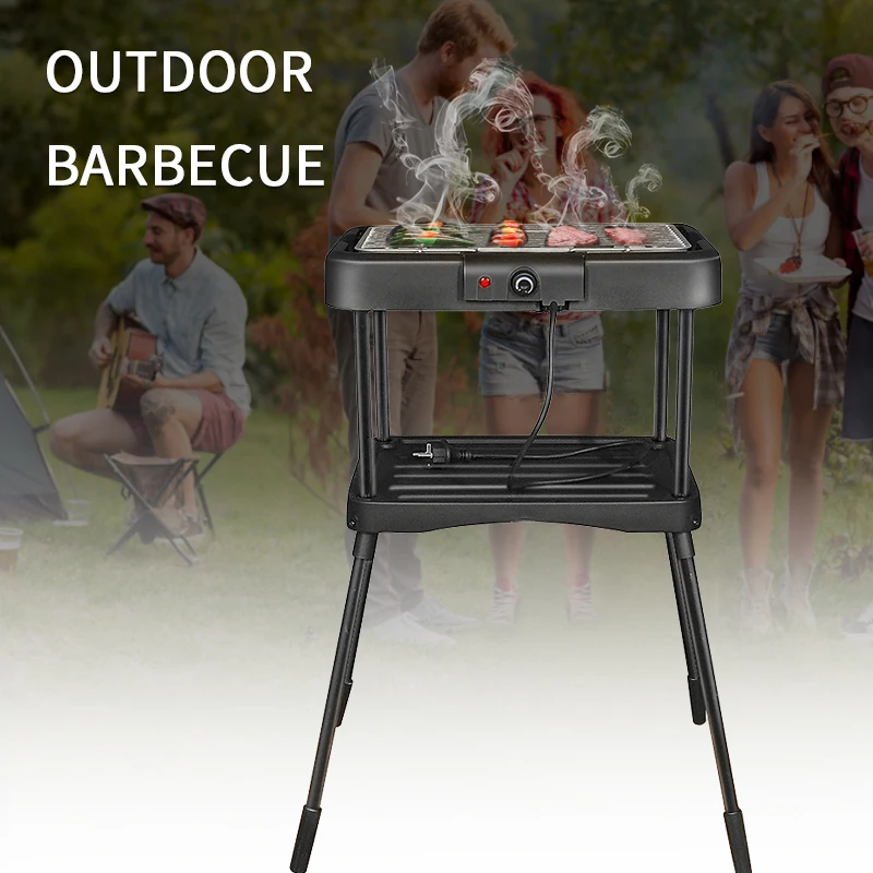 BARBECUE ELETTRICO CON PIEDISTALLO - Europhones