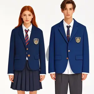 Custom OEM Wholesale Primary Children Kid Uniform Set High Middle School University Kindergarten School Uniforms