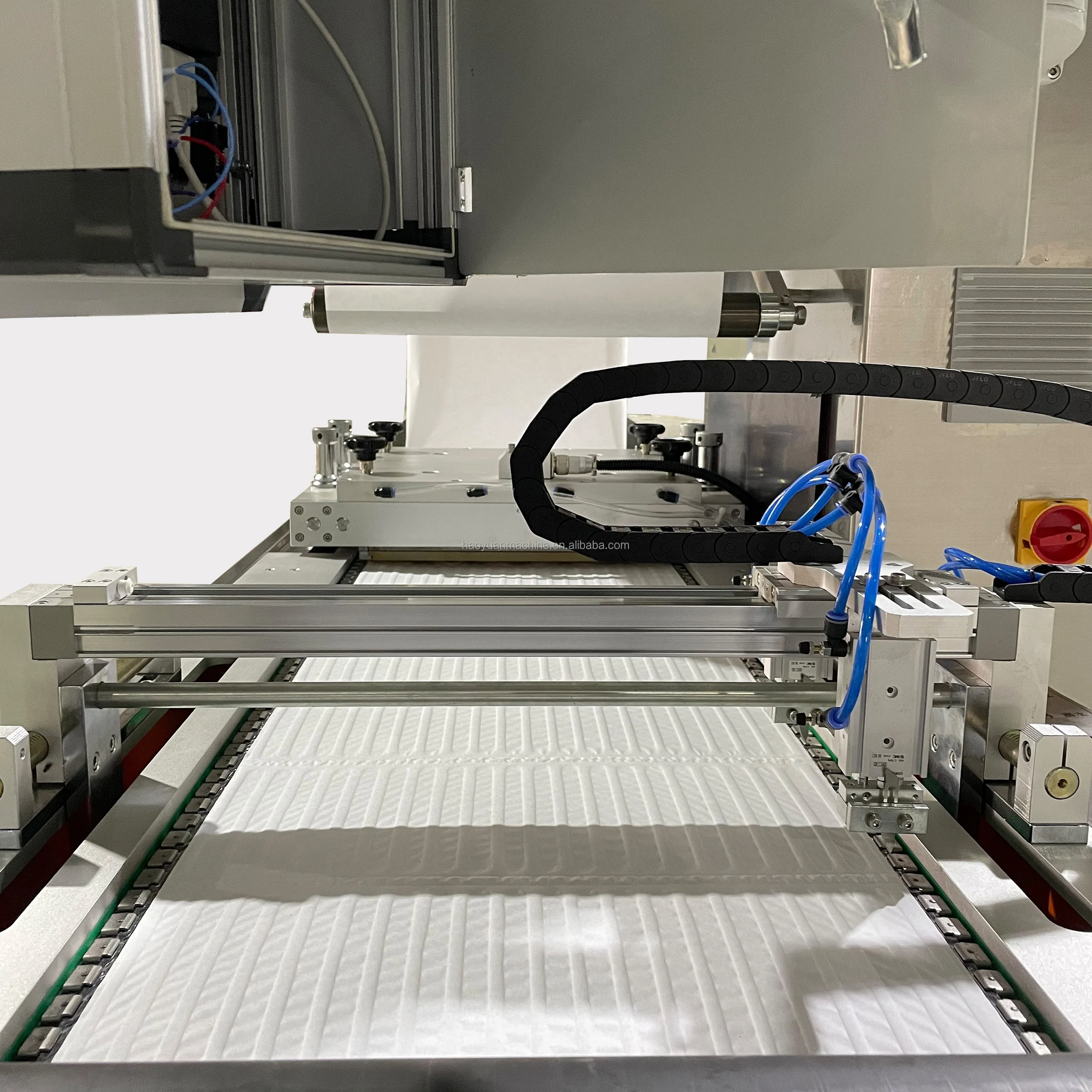 HY-420 Automatic Medical And Surgical Disposable Products Blister Heat Sealing Packaging Packing Machine Price details