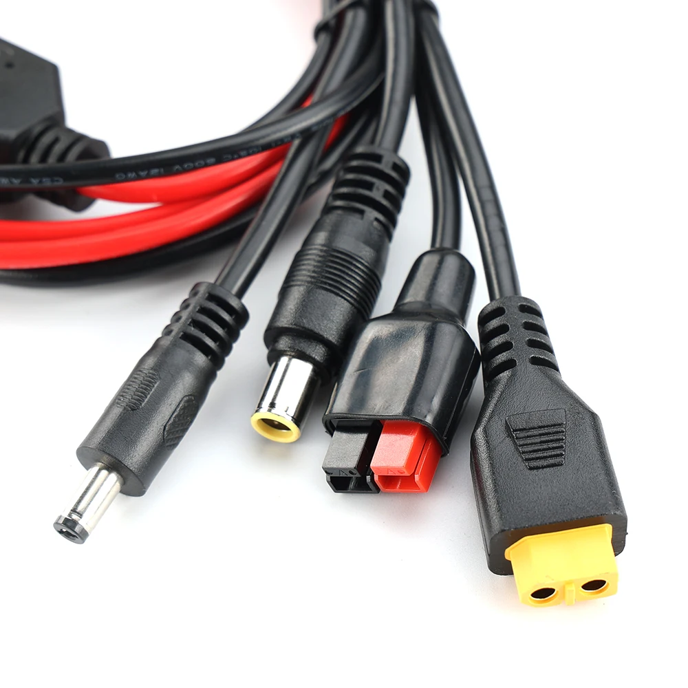 High Quality 15m Pvc Multi Mc 4 To Amass Xt60 Female 30a Dc5521 Dc7909 Male Power Cord Solar 9326