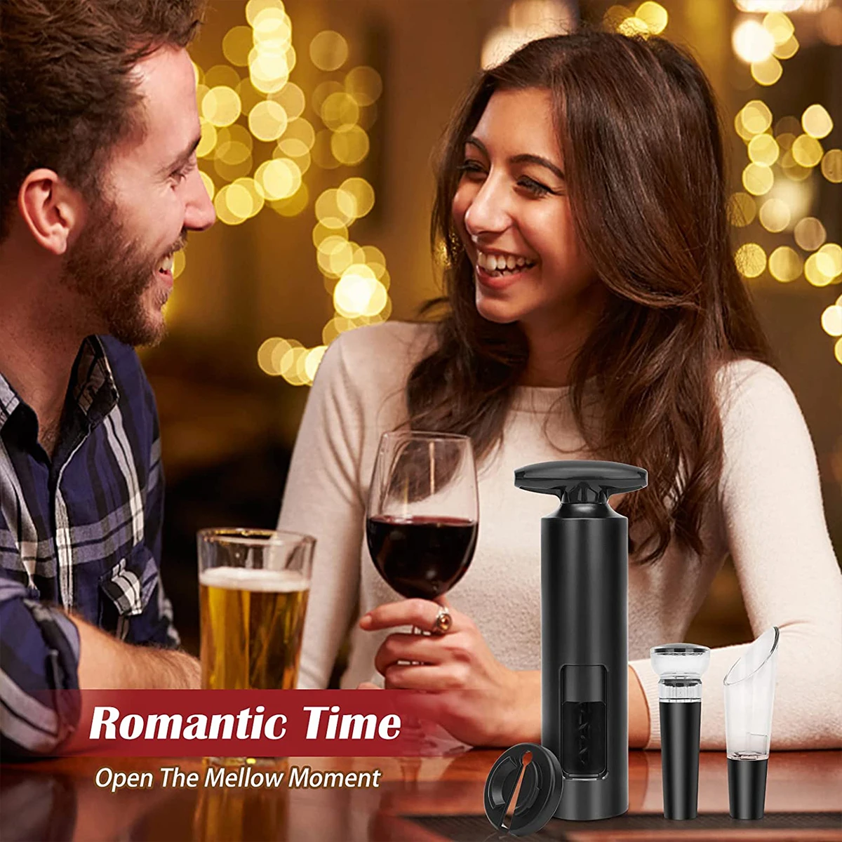 Forneed Wine Bottle Opener Stainless Steel Carbon Bag Cheap Wine