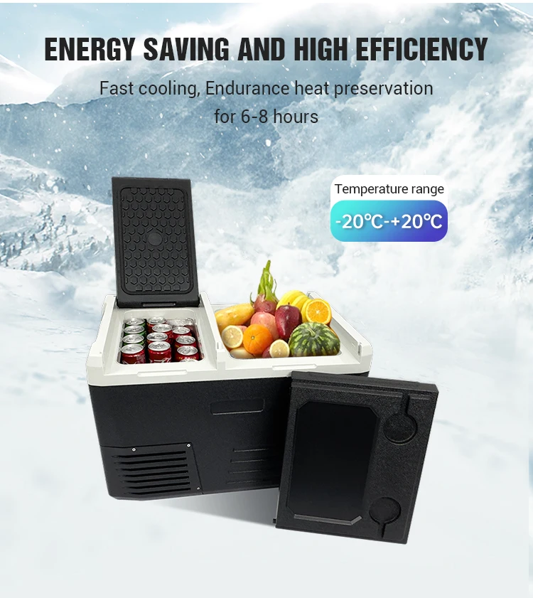 173kwh Plugin Battery Car Portable Mini Fridges 12 24 Volt Dual Zone