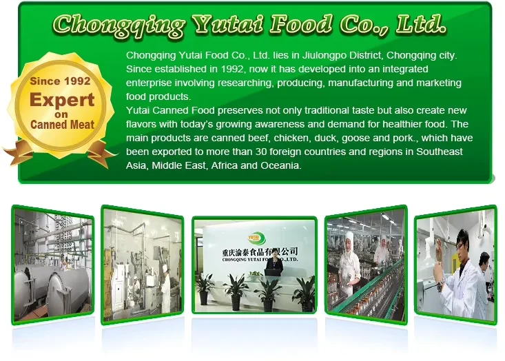 High-Quality Canned Curry Chicken with Farm-Fresh Potatoes