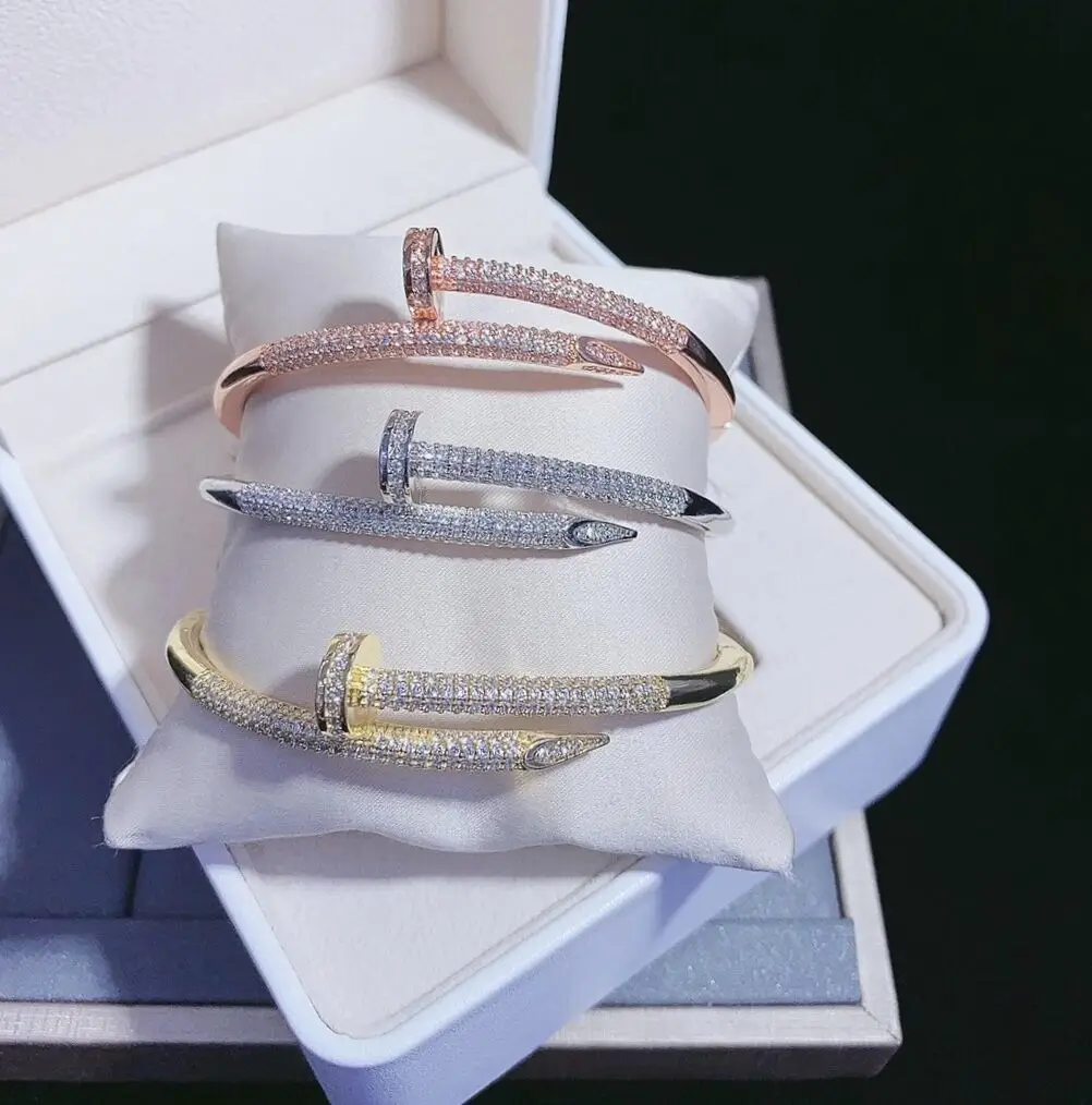 Cartier nail bangle(small), Women's Fashion, Jewelry & Organizers, Bracelets  on Carousell