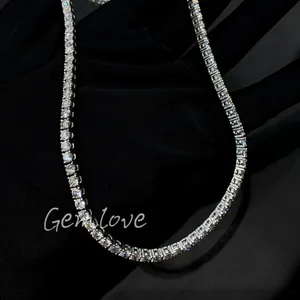 Cadena Cubana de Oro 14K para Hombres Cuban Chain with Lab Diamonds Iced Out Jewelry & Hip Hop Style