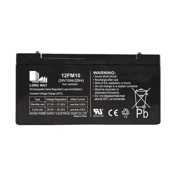 AGM Deep Cycle 24V10Ah 12FM10 Electric Toy Car Electric Scooter Battery for OEM