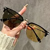 Black Silver-Night vision glasses